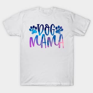 New Dog Mama Typography T-Shirt